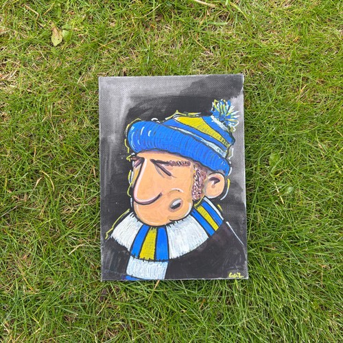 Custom football fan art - football,