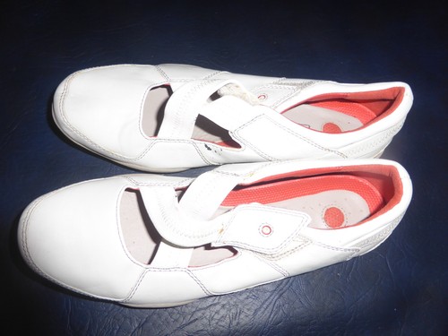 Clarks white mary jane ladies - mary,