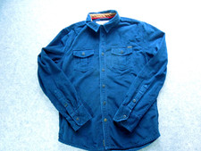 Superdry Navy Cord Shirt XXL