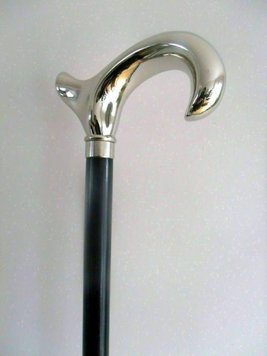 Antique wooden walking cane - antique,