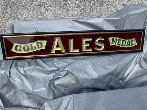 Vintage advertsing sign ales - ,