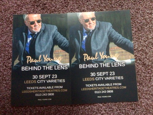 Theatre flyers paul young x - flyers,