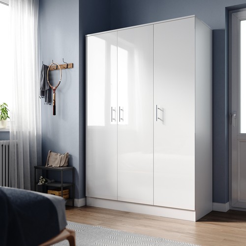 White gloss door triple - white, 3