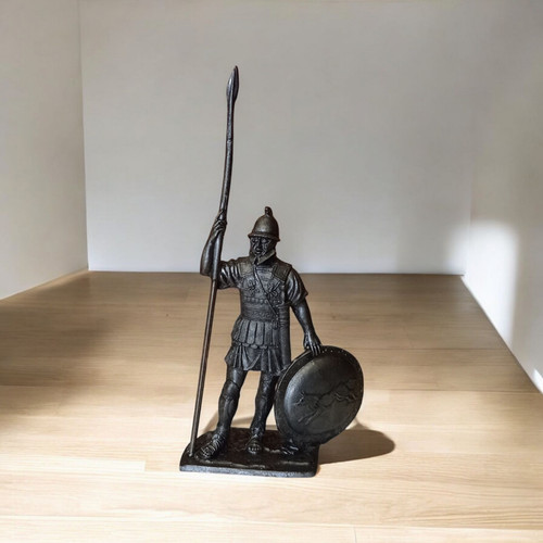 54mm figure macedonian hoplite - macedonian,