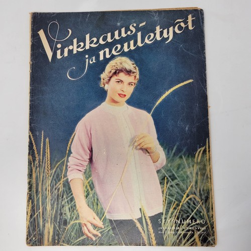 Vintage 1957 virkkaus - 1957, ja
