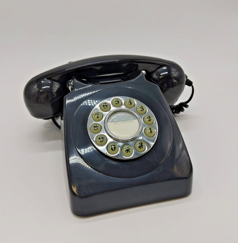 Vintage style black gpo - black,