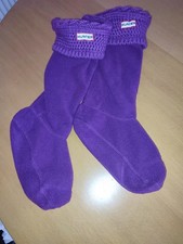 Hunter Cable Knit Welly