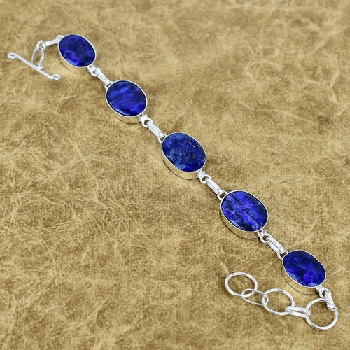 Natural blue saphire oval - natural,