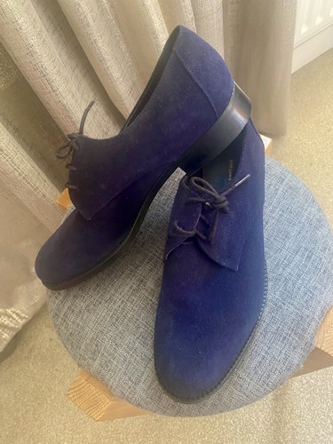 Navy suede slip - slip, comfort