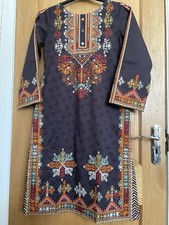 Pakistani Women's 2-Piece Lawn Set Printed Stitched Suit