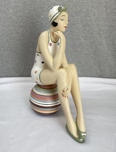 Bathing beauty figurine polka - beauty,