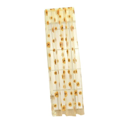 Scarf voile door window - door,