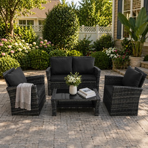Rattan garden furniture - furniture, 4