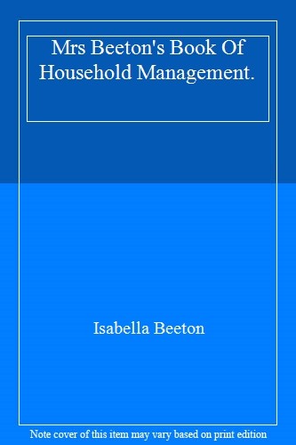 Mrs beeton book household - of,