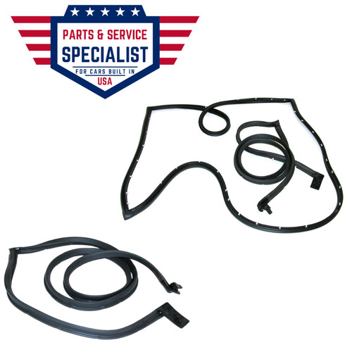 Door seal rear doors pair - seal,