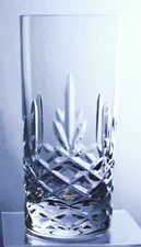 ROYAL DOULTON CRYSTAL - DORCHESTER DESIGN - HI-BALL / HIGHBALL TUMBLER 15.2cm/6"