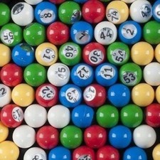 Multi Color Bingo Ball Set-