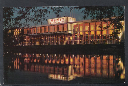 America postcard marriott - -,