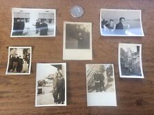 Joblot Bundle 7 B&W Japanese Vintage Military Photos WW1 WW2 & later Uniforms A