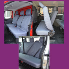Grey tailored waterproof seat - tailored,