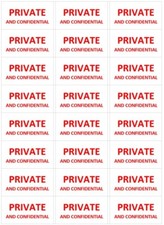 Private & Confidential Mailing