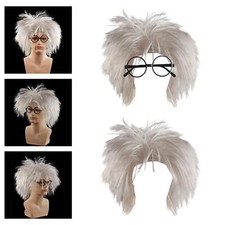 Old Man Wig A Fancy Dress Ball