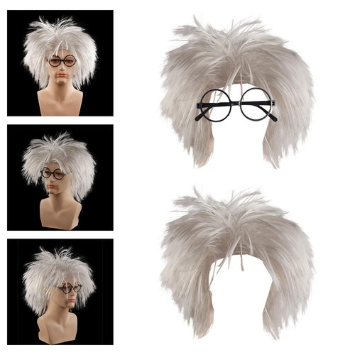 Old man wig fancy dress - wig, a