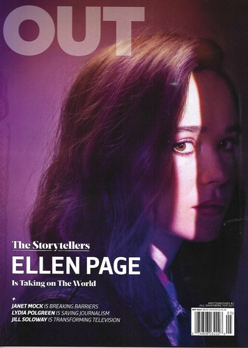 Out gay magazine ellen page - out,