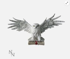 The Emissary White Owl Wall Mounted Art Figurine 49cm nemesis now