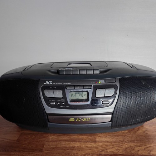 Jvc qs22 vintage boombox - jvc,