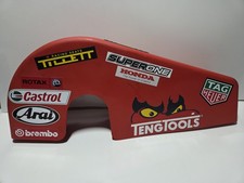 Tillett red Nylon Chain Guard with fittings /Tonykart/otk/125/rotax/kart