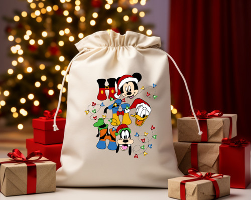 Large christmas present - present, sack