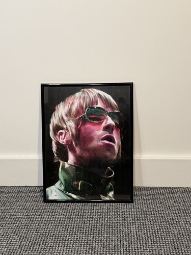 Liam gallagher framed picture - liam,