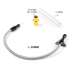 Flexible Stainless Transmission Dipstick for GM Chevy TH350 TH400 Turbo SBC BBC