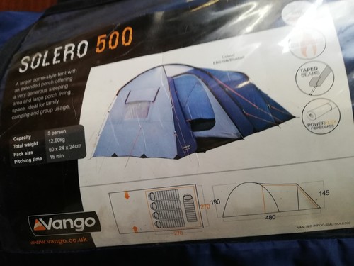 Tent vango solero - tent,