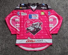 Sheffield Steelers Valentines Jersey 19/20 - Ben O'Connor 81 2XL