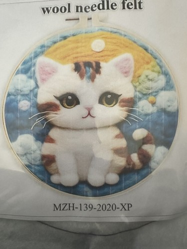 Needle felting kit - ,, wool