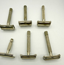 6 Vintage Gillette Safety