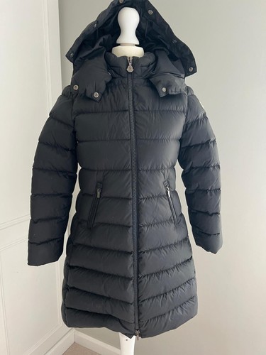 Moncler girls coat black