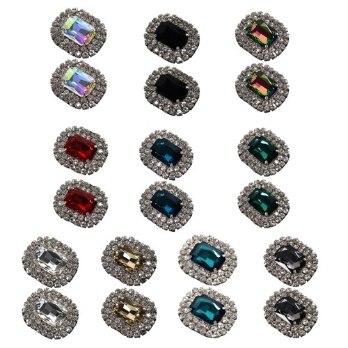 2pcs rhinestones shoe - 2pcs,