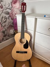 Ready Ace full size guitar with stand and learner book