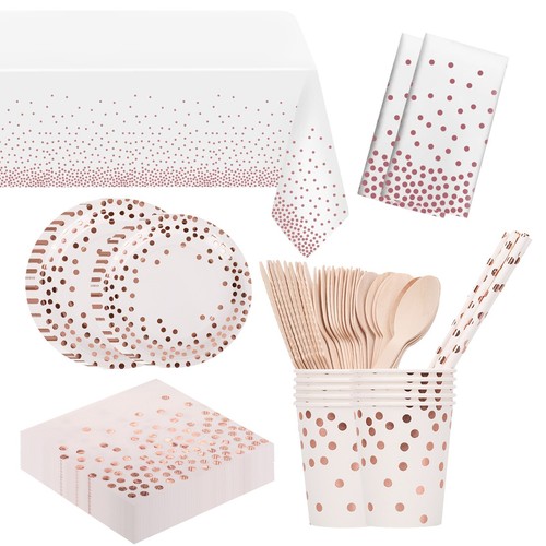 Party tableware set plates - tableware,