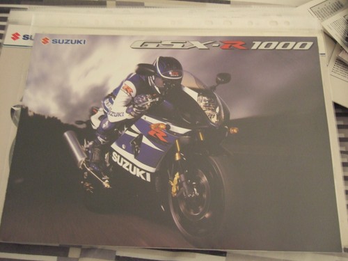 Suzuki motorcycle brochure - brochure, '
