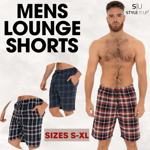 Mens lounge short pyjamas - mens,