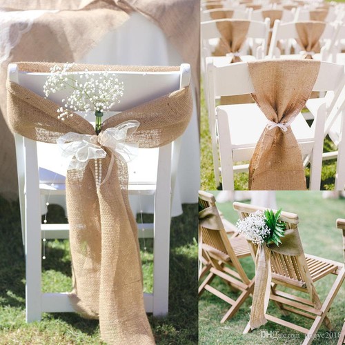 Tts 100pcs 17x240cm hessian - 1-100pcs,