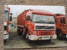 1 X  VOLVO FM12 TRUCK PHOTOGRAPH  COLOUR [T.FRENCH & SON  ] S420 LCS