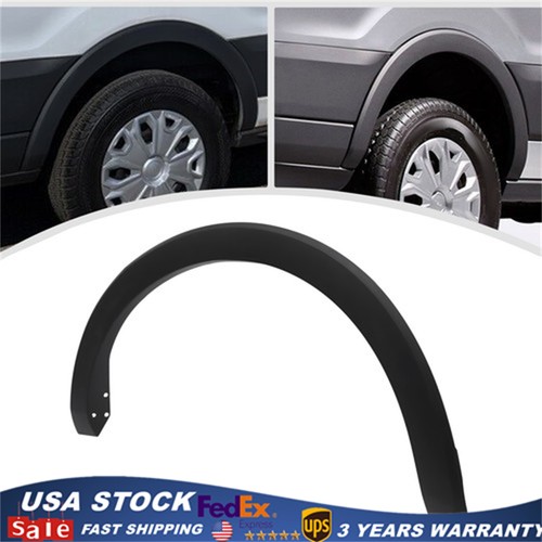 Right rear fender - rear, trim