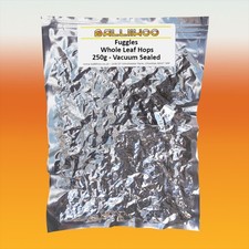 Fuggles Hops 250g Vacuum Foil Pack Home Brew Beer Making