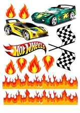 🍰HOT WHEELS 🍰LOGO edible