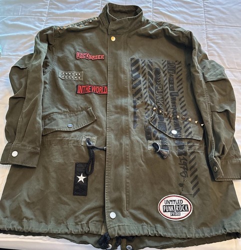 Zara parka punk rock - zara,